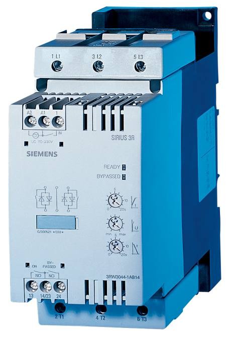 Устройства плавного пуска Siemens 3RW30